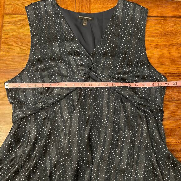 Banana Republic Polka Dot Ruffle Tiered Dress - Plus Size 20 - Picture 12 of 16